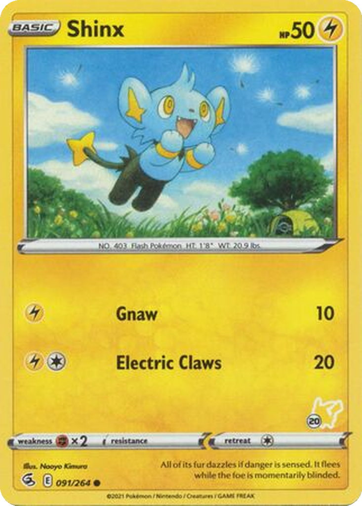 shiny shinx pokemon card value Shinx - SWSH09: Brilliant Stars [REVERSE HOLO]