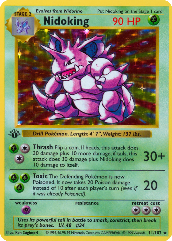 Nidoking | Dex - for TCG Collectors