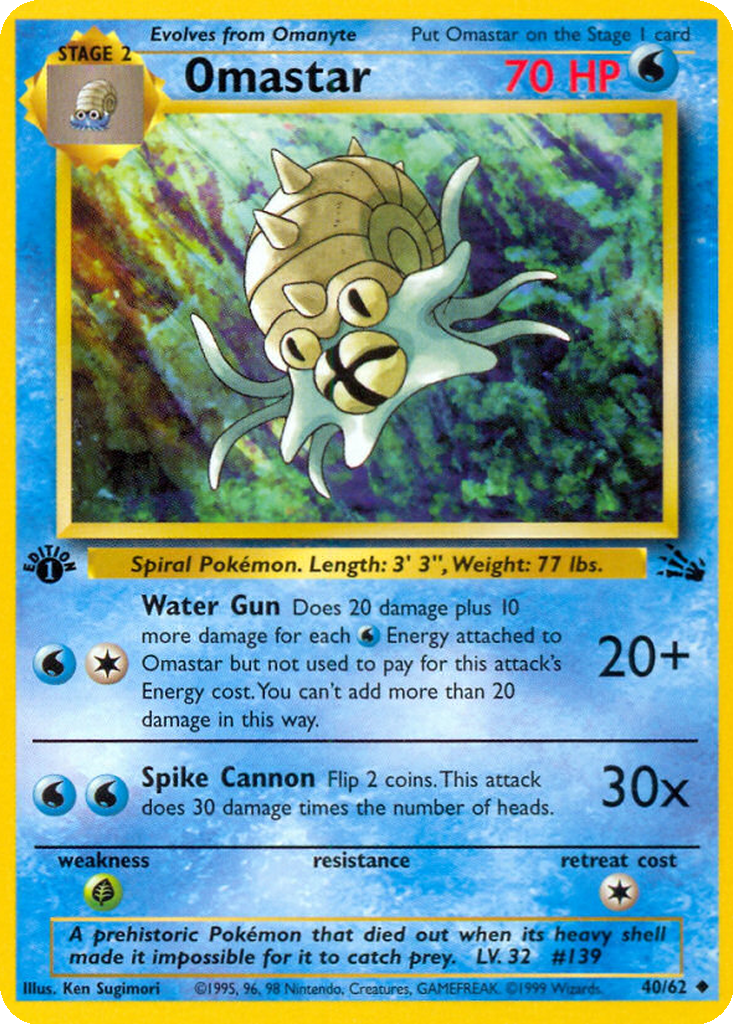 Omastar | Dex - for TCG Collectors
