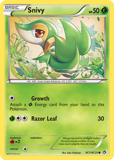 Snivy Cards | Dex - for TCG Collectors