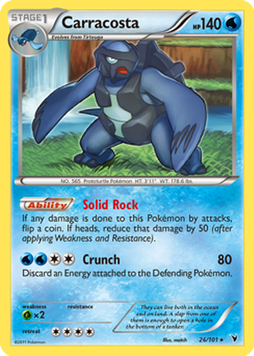 Carracosta Cards | Dex - for TCG Collectors