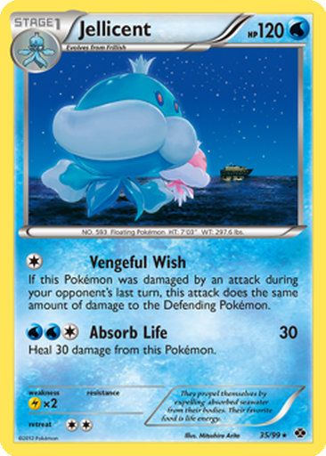 jellicent pokemon card value ex Holo 045 White Flare (NM) Colorless Artist Jellicent | Pokmon Cards and