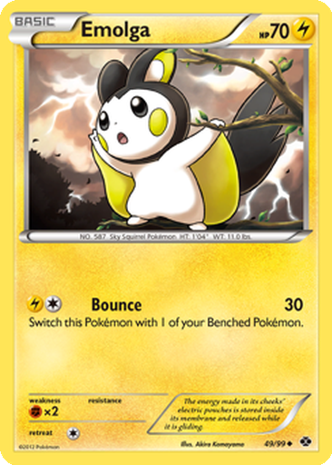 emolga pokemon card Pokemon TCG - s11 - 038/100 (C)