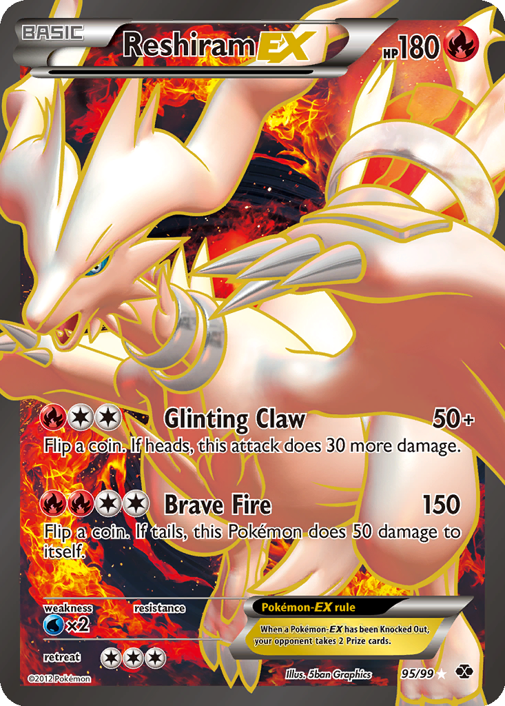 Reshiram EX | Dex - for TCG Collectors