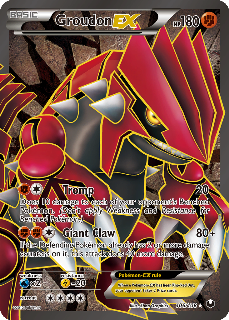 Groudon EX | Dex - for TCG Collectors