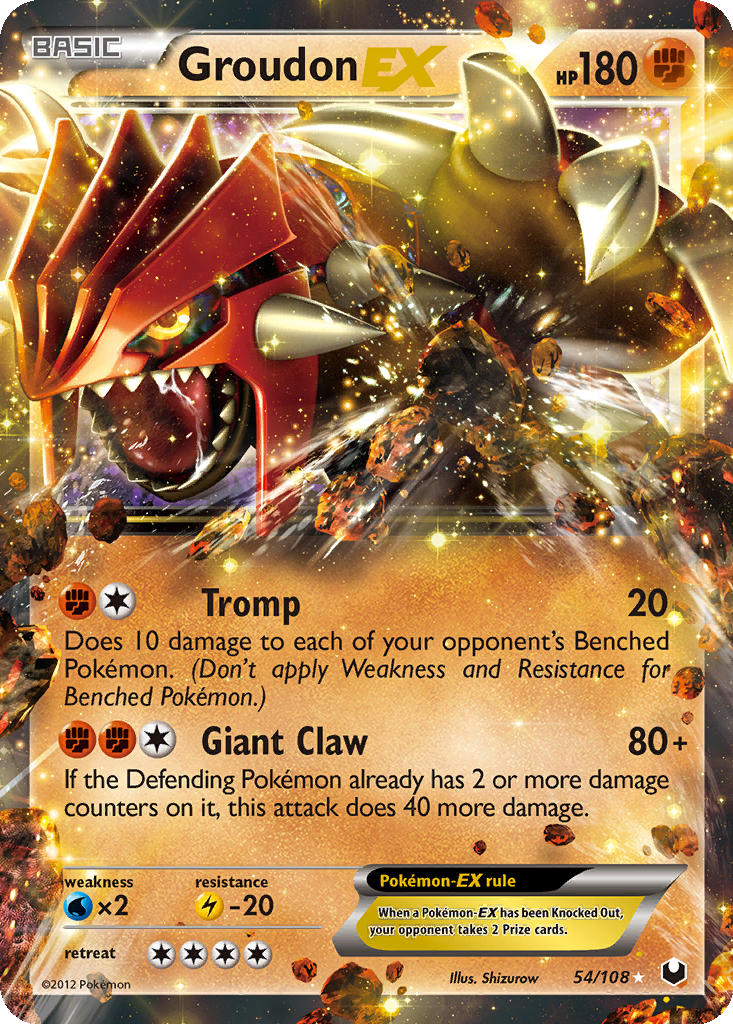 グラードンカード THE POKEMON WEEKLY 30/54 Groudon EX | Dex - for TCG Collectors
