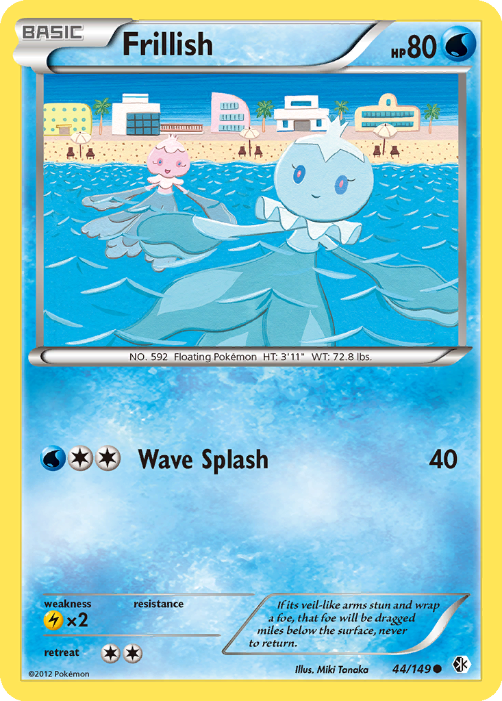 frillish pokemon card Frillish