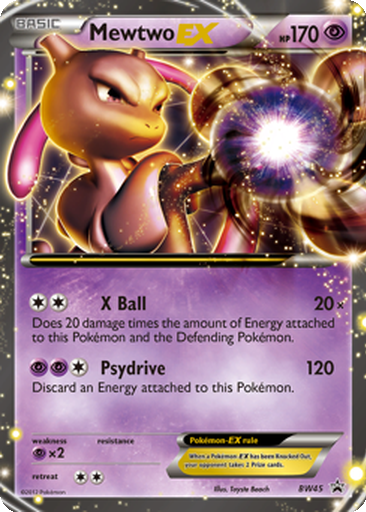 【希少】Mewtwo ex ミュウツーex 101/109 ★ eカード キラ BW45_thumbnail.png