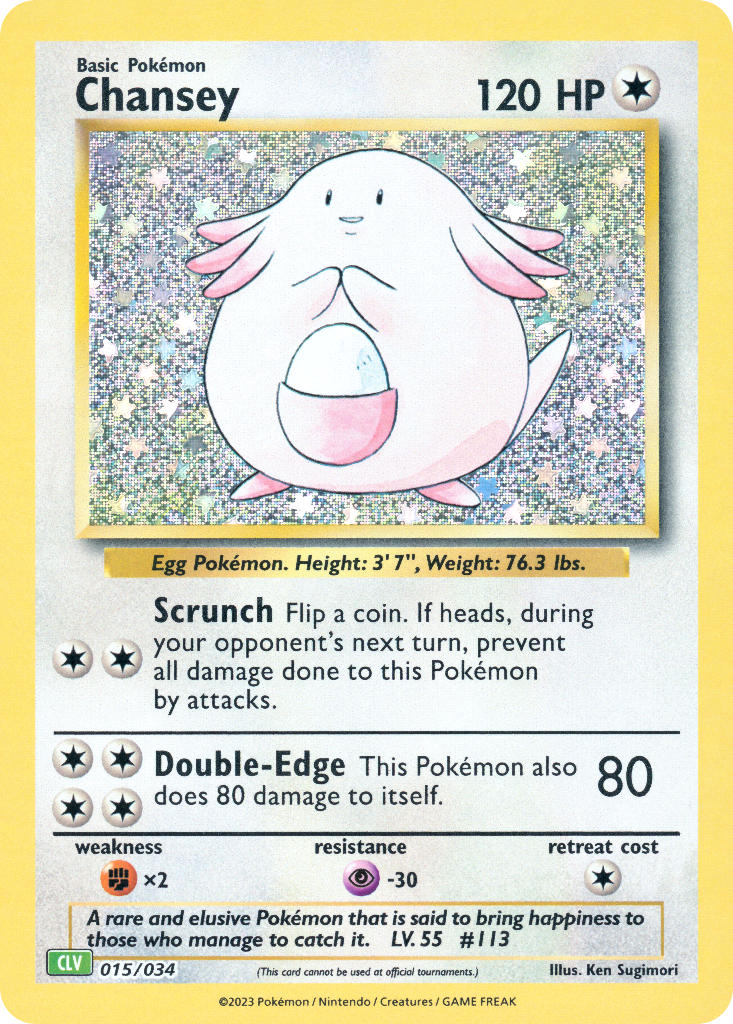 Chansey | Dex - for TCG Collectors