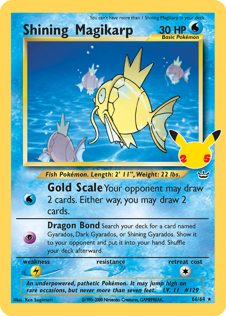 Shining Magikarp | Dex - for TCG Collectors