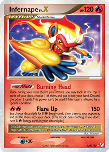 Infernape LV.X | Dex - for TCG Collectors