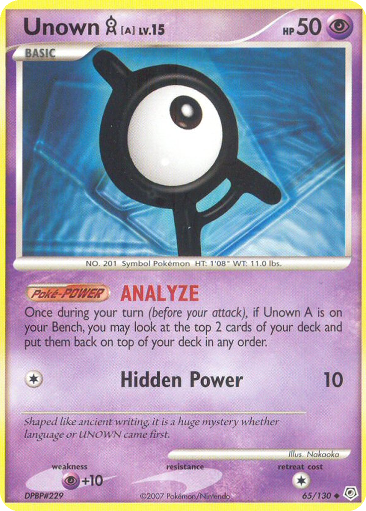 Unown [A] | Dex - for TCG Collectors