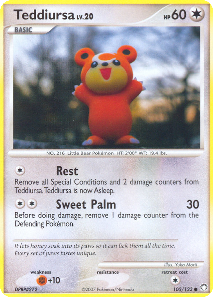 pokemon teddiursa card Teddiursa Cards | Dex