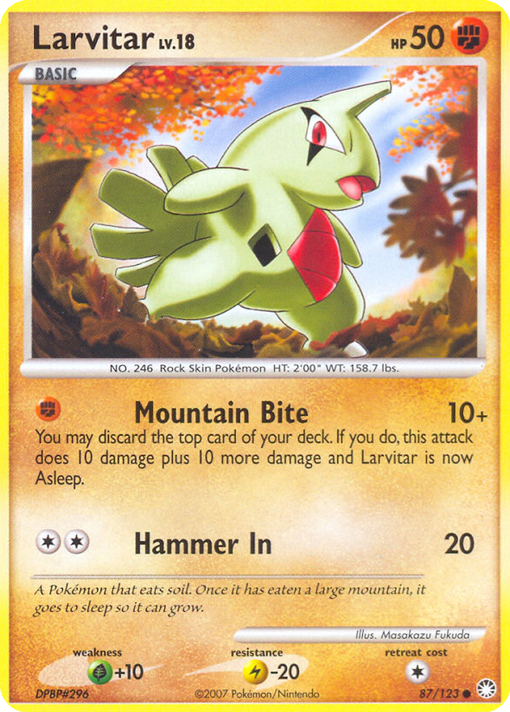 Larvitar | Dex - for TCG Collectors