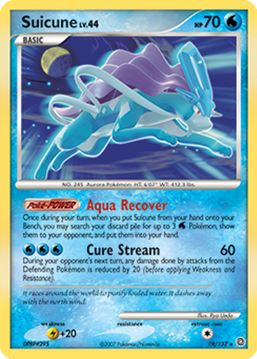 Suicune | Dex - for TCG Collectors
