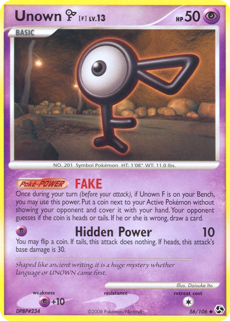 Unown [F] | Dex - for TCG Collectors
