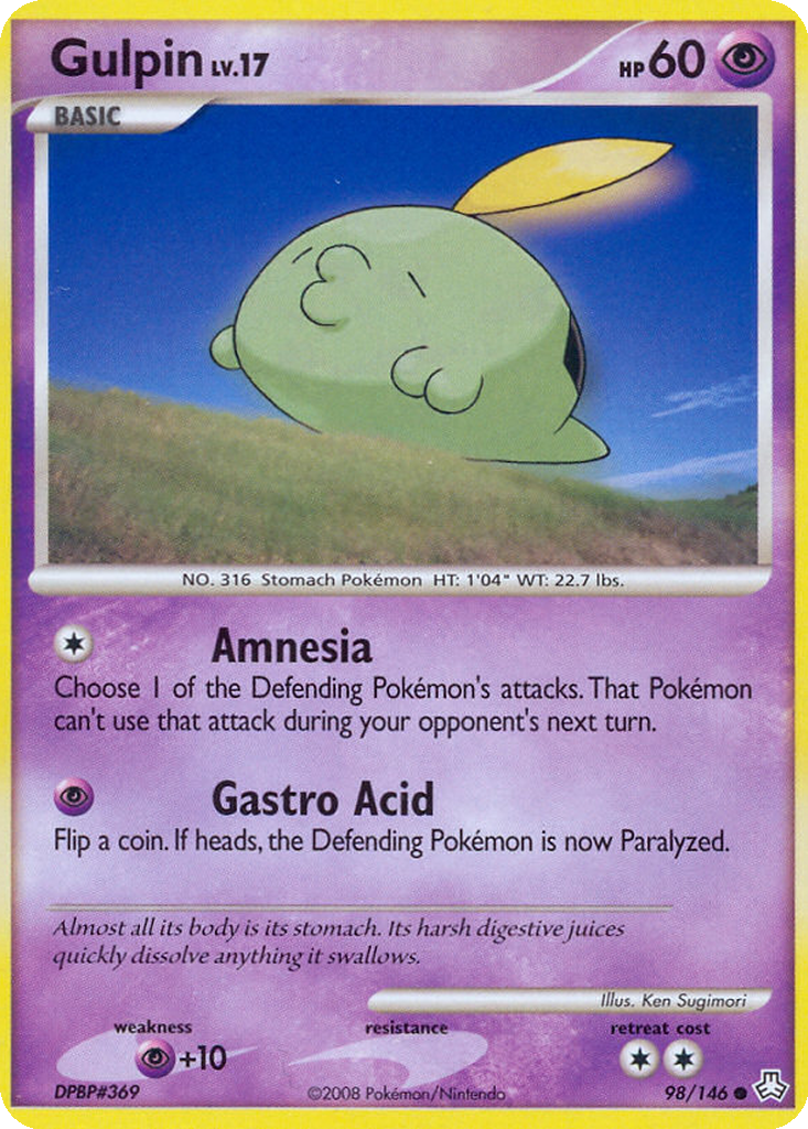 ポケモンカード Gulpin 50HP CRYSTAL GUARDIANS ポケモンカード Gulpin 50HP CRYSTAL GUARDIANS Gulpin #33 Prices