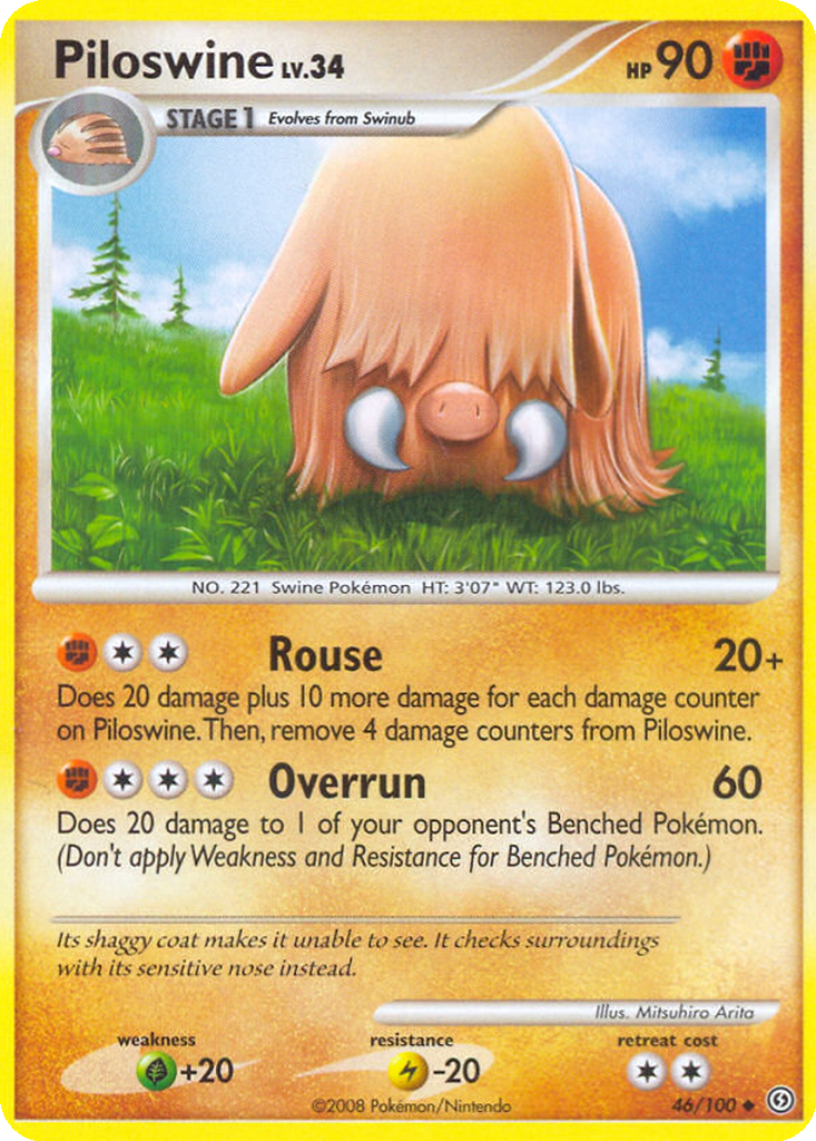 Piloswine Cards | Dex - for TCG Collectors