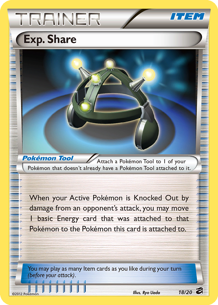 Exp. Share | Dex - for TCG Collectors