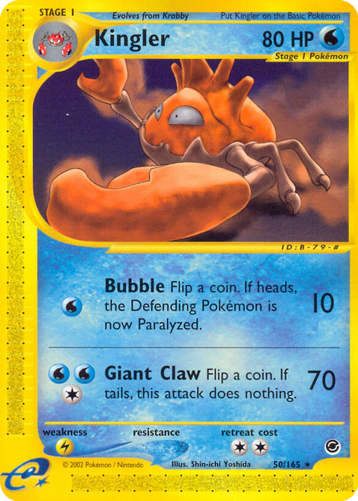 Kingler Cards | Dex - for TCG Collectors