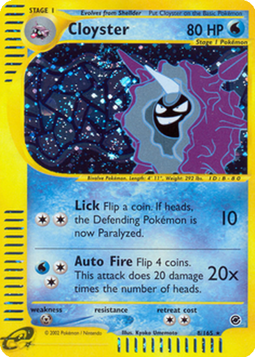 Cloyster Cards | Dex - for TCG Collectors