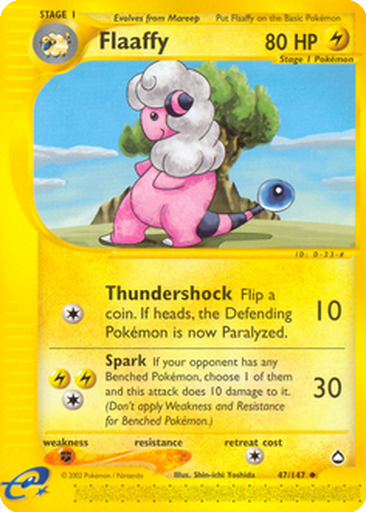 stage 1 flaaffy pokemon card value 2022 Pokmon Flaaffy Stage 1 HP100 9/15 Card