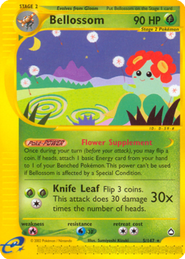 Bellossom Cards | Dex - for TCG Collectors