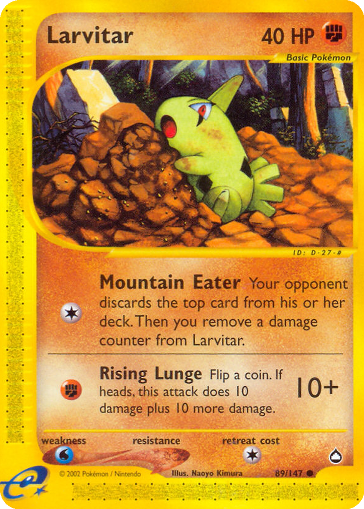 Larvitar | Dex - for TCG Collectors