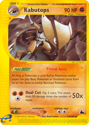 Kabutops | Dex - for TCG Collectors