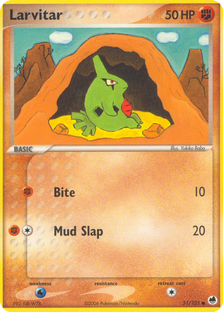 Larvitar | Dex - for TCG Collectors