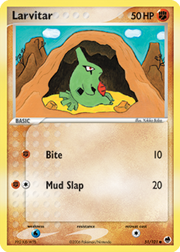Larvitar | Dex - for TCG Collectors