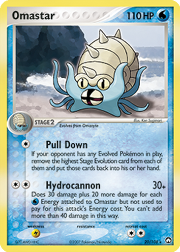 Omastar | Dex - for TCG Collectors