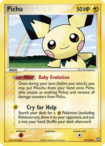 Pichu | Dex - for TCG Collectors