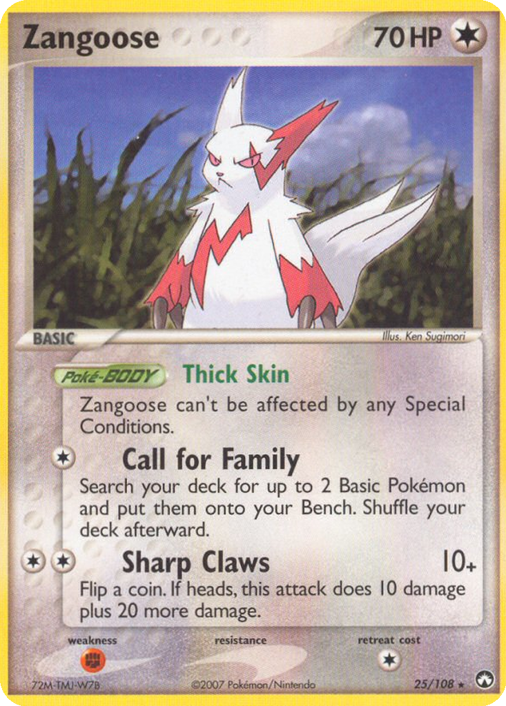Zangoose | Dex - for TCG Collectors