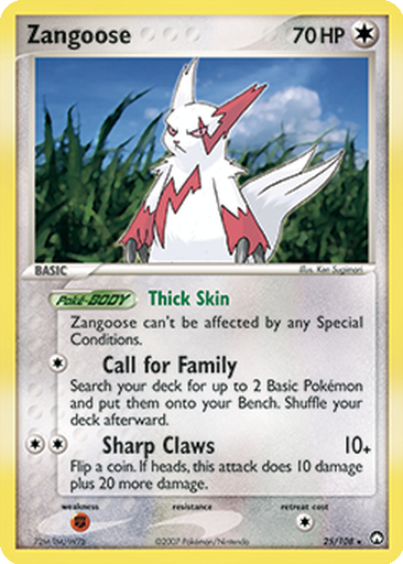 Zangoose | Dex - for TCG Collectors