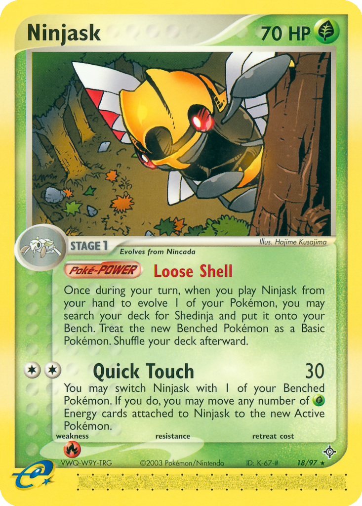 Ninjask | Dex - for TCG Collectors