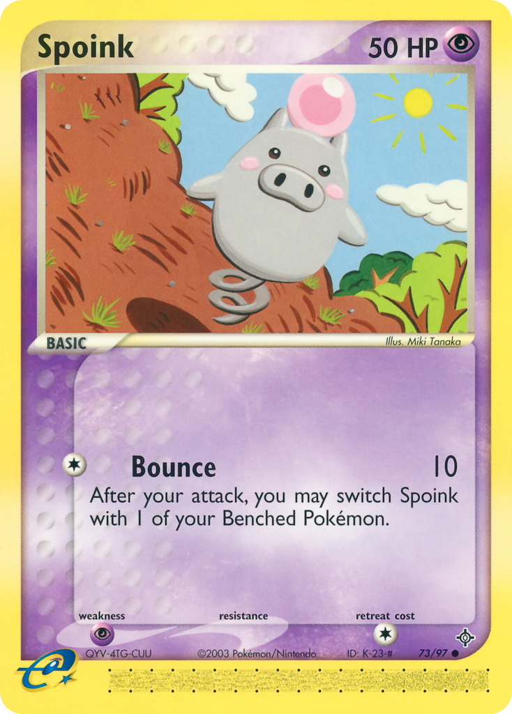 Spoink card
