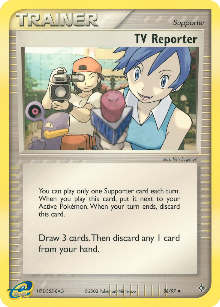 TV Reporter | Dex - for TCG Collectors