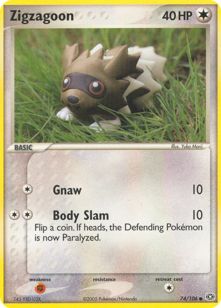 Zigzagoon | Dex - for TCG Collectors