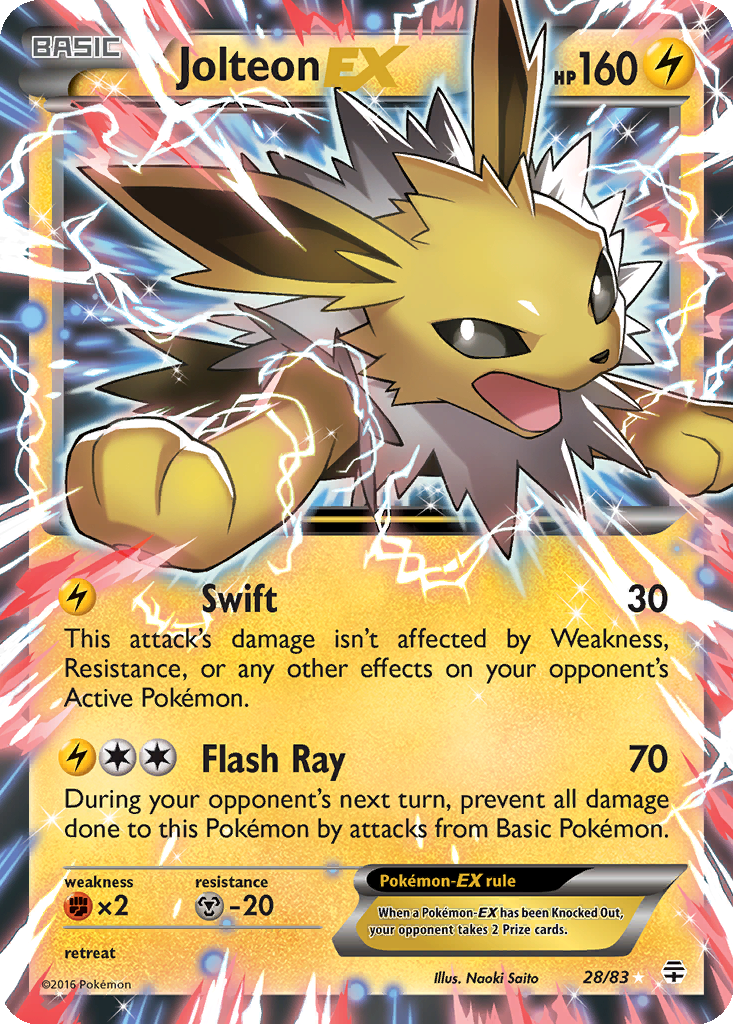 Jolteon EX | Dex - for TCG Collectors