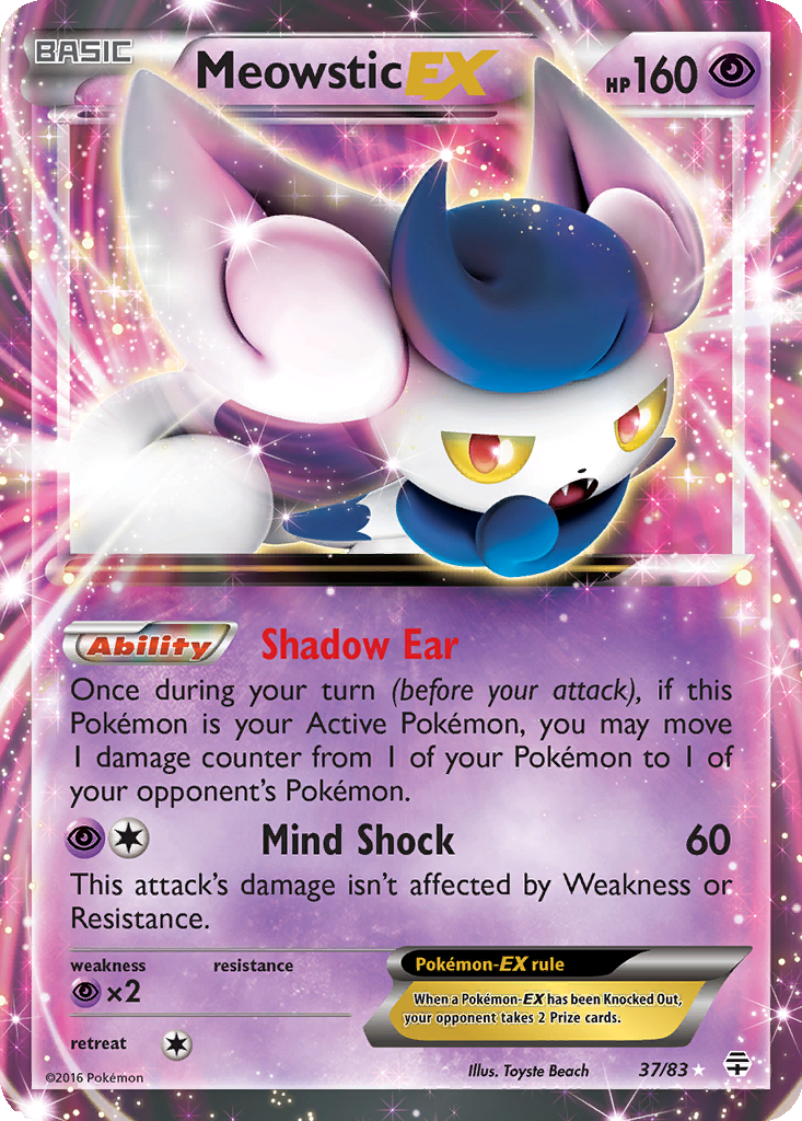 meowstic pokemon card Mega The item available is listed in the Title Meowstic Cards | Dex -