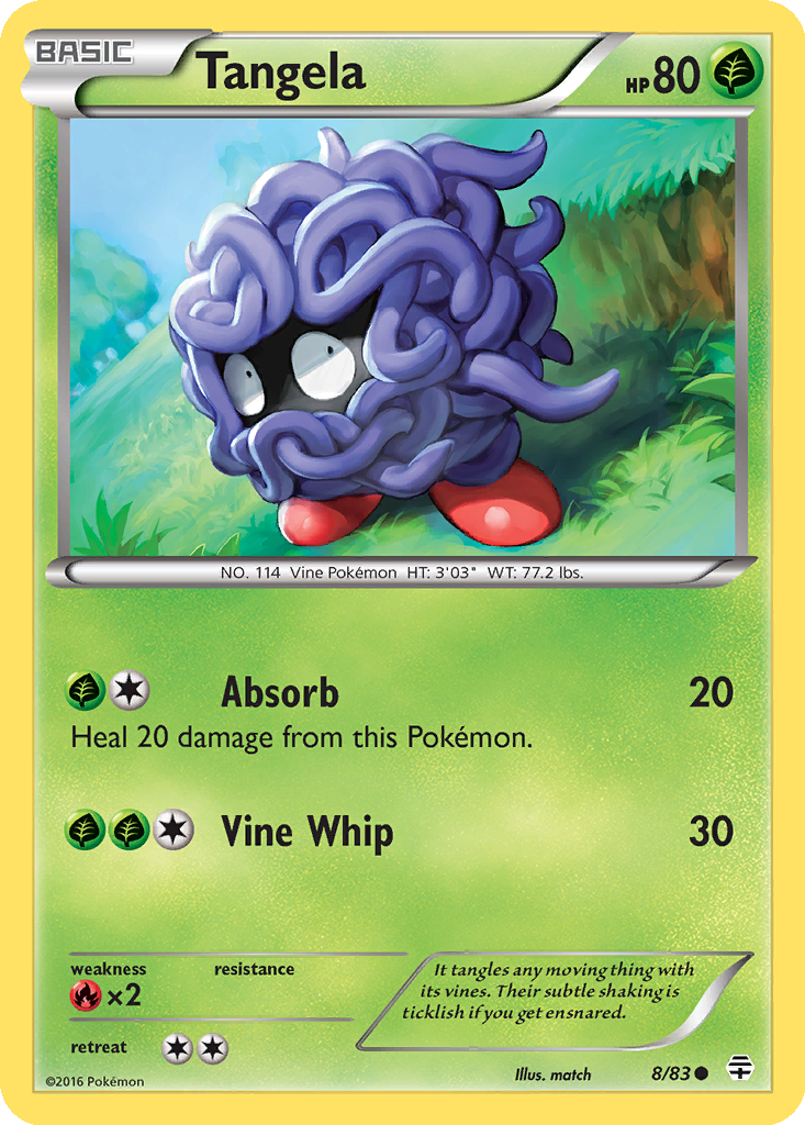 Tangela | Dex - for TCG Collectors