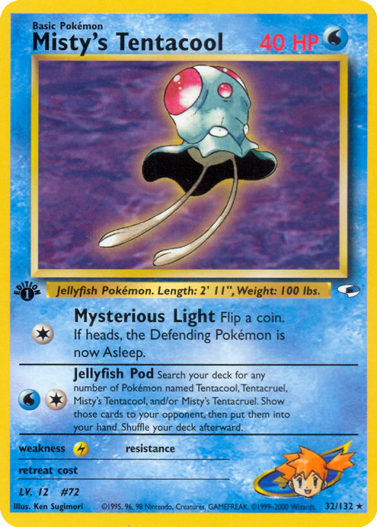 1995 tentacool pokemon card value Fossil Uncommon Tentacruel #44 [Lightly Played] Listed cards may have imperfections Tentacool vintage Pokmon card 56/62