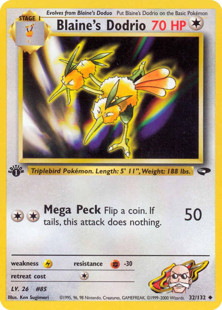 Blaine's Dodrio | Dex - for TCG Collectors