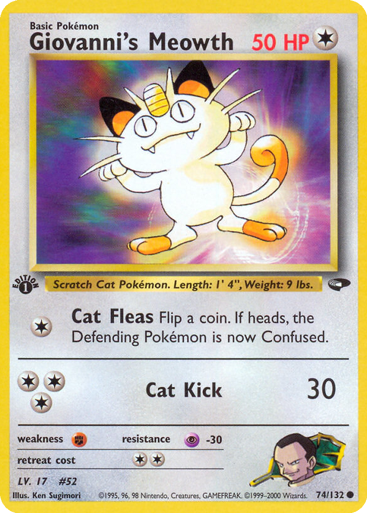 Giovanni's Meowth | Dex - for TCG Collectors
