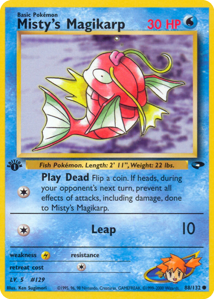 Misty's Magikarp | Dex - for TCG Collectors