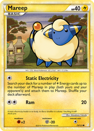 mareepページ Mareep | Dex - for TCG Collectors