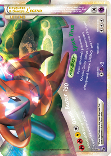 Rayquaza & Deoxys LEGEND | Dex - for TCG Collectors