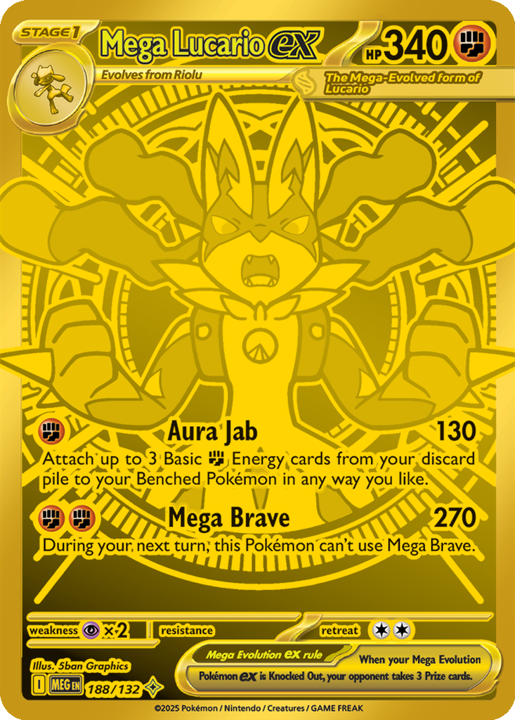 Mega Lucario ex | Dex - for TCG Collectors