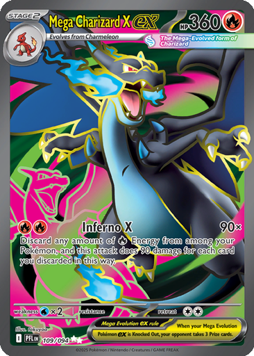 MEGA CHARIZARD X ex トレーディングカード 109_thumbnail.png